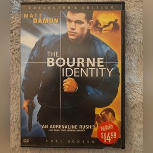 The Bourne Identity on dvd